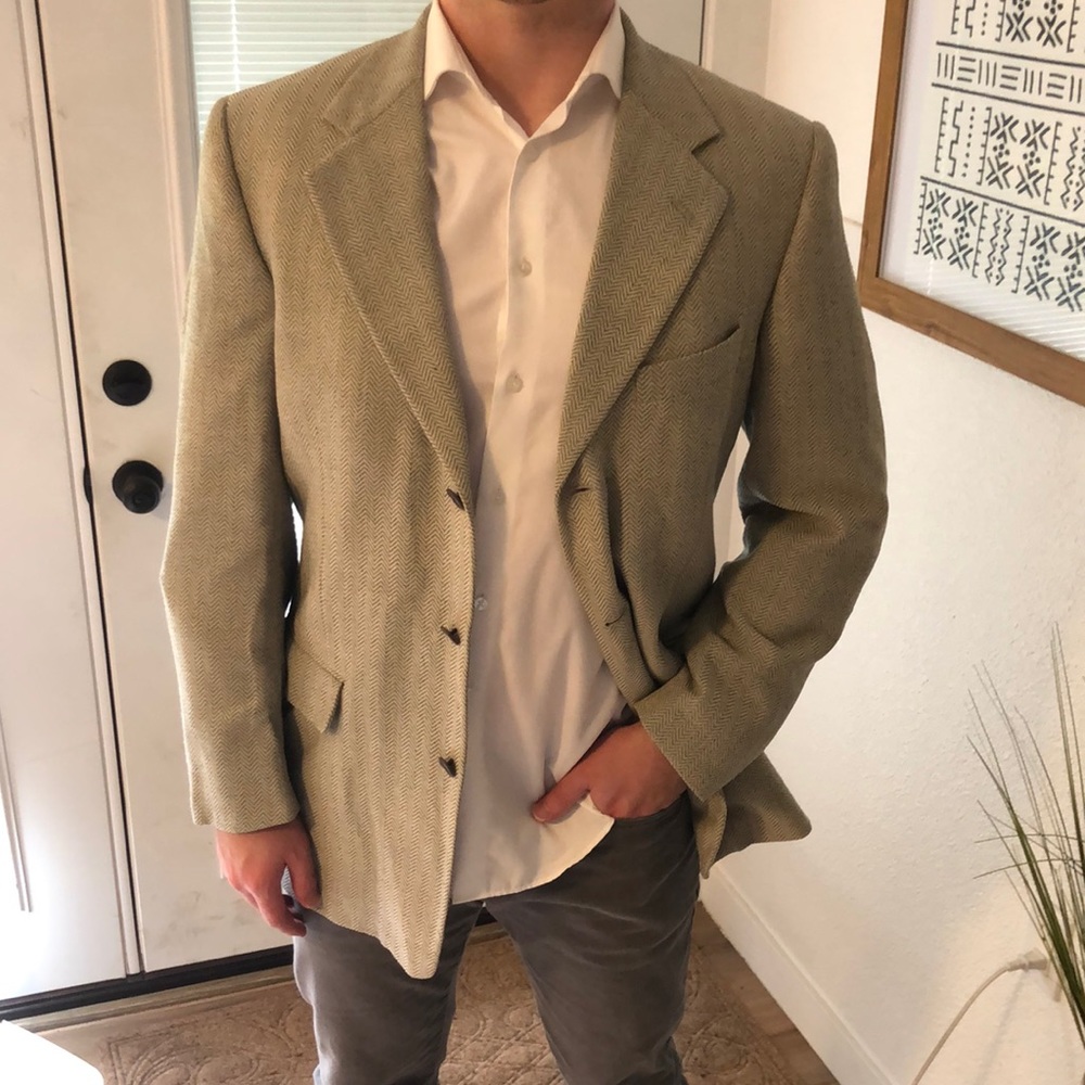 Nordstrom Vintage Wool Blazer - 40 Regular